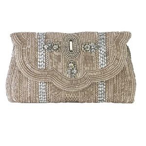 St Xavier Jocelyn Clutch Champagne